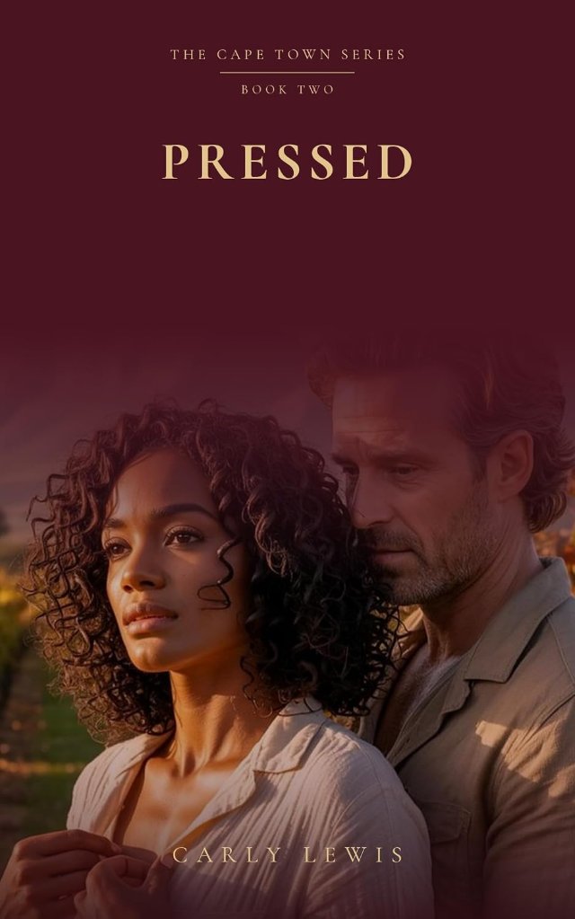 Pressed book cover